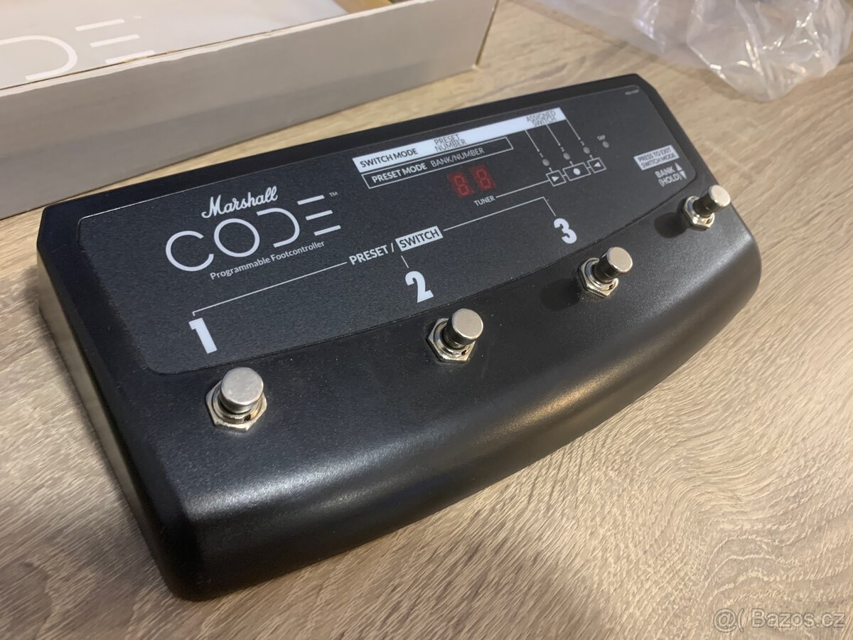 Prodáno - Marshall Footswitch CODE PEDL-91009