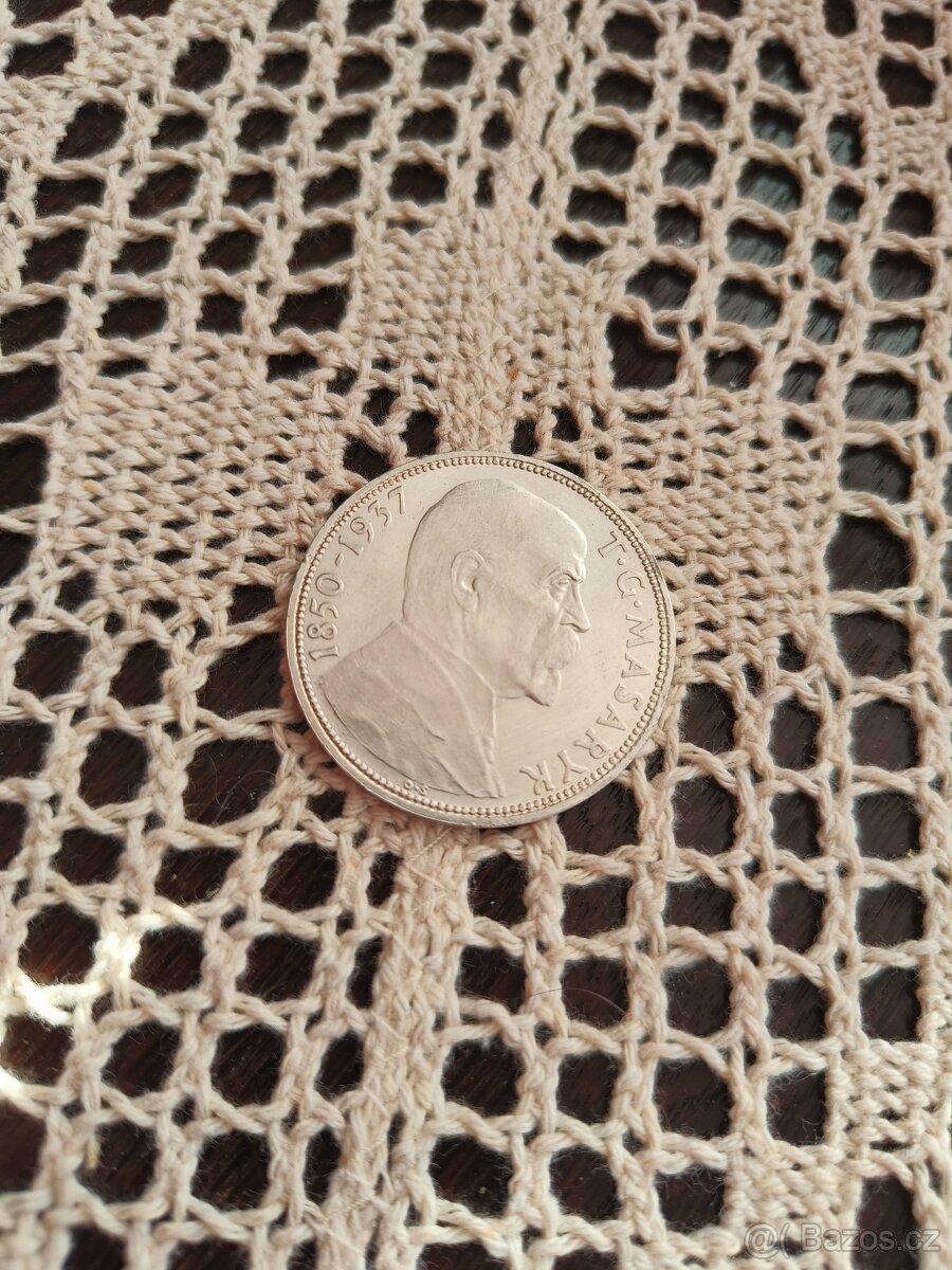 Stříbrná Mince 20 kčs