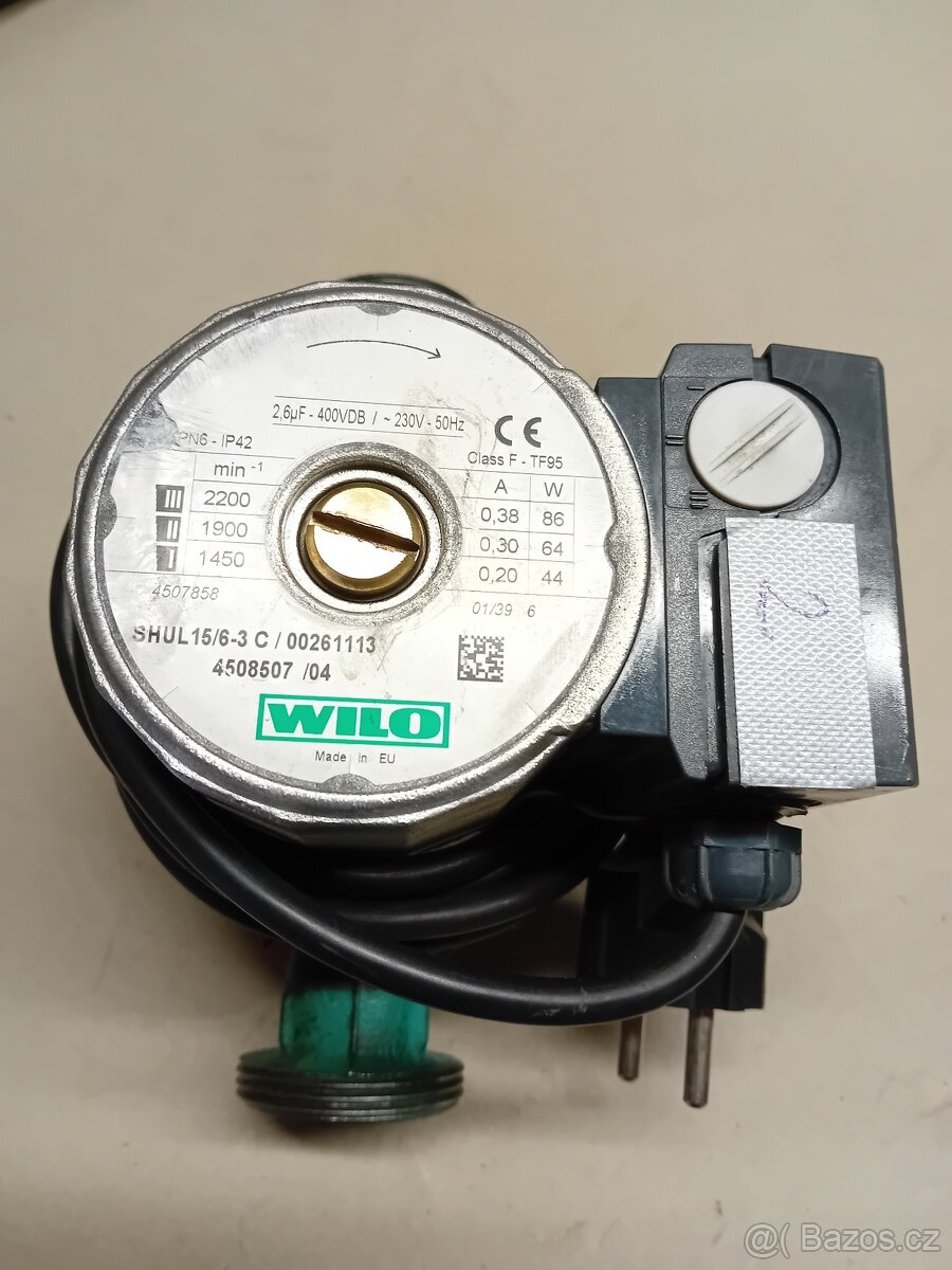 Čerpadlo ke kotli Wilo .