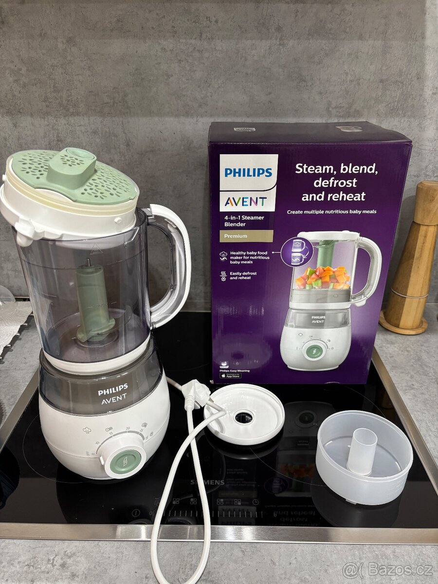 Philips Avent Premium Parní hrnec a mixér 4 v 1
