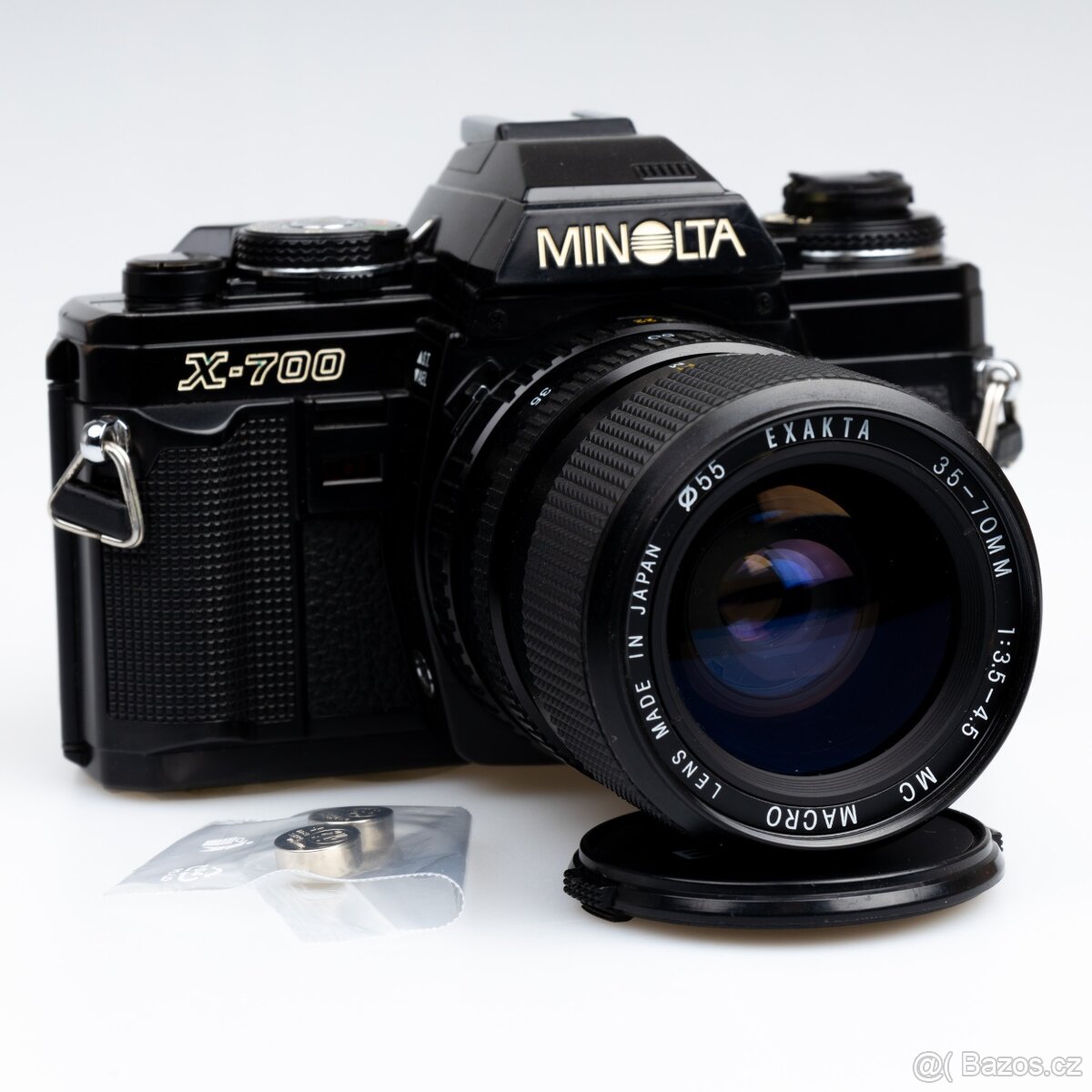 Minolta X-700 + objektiv