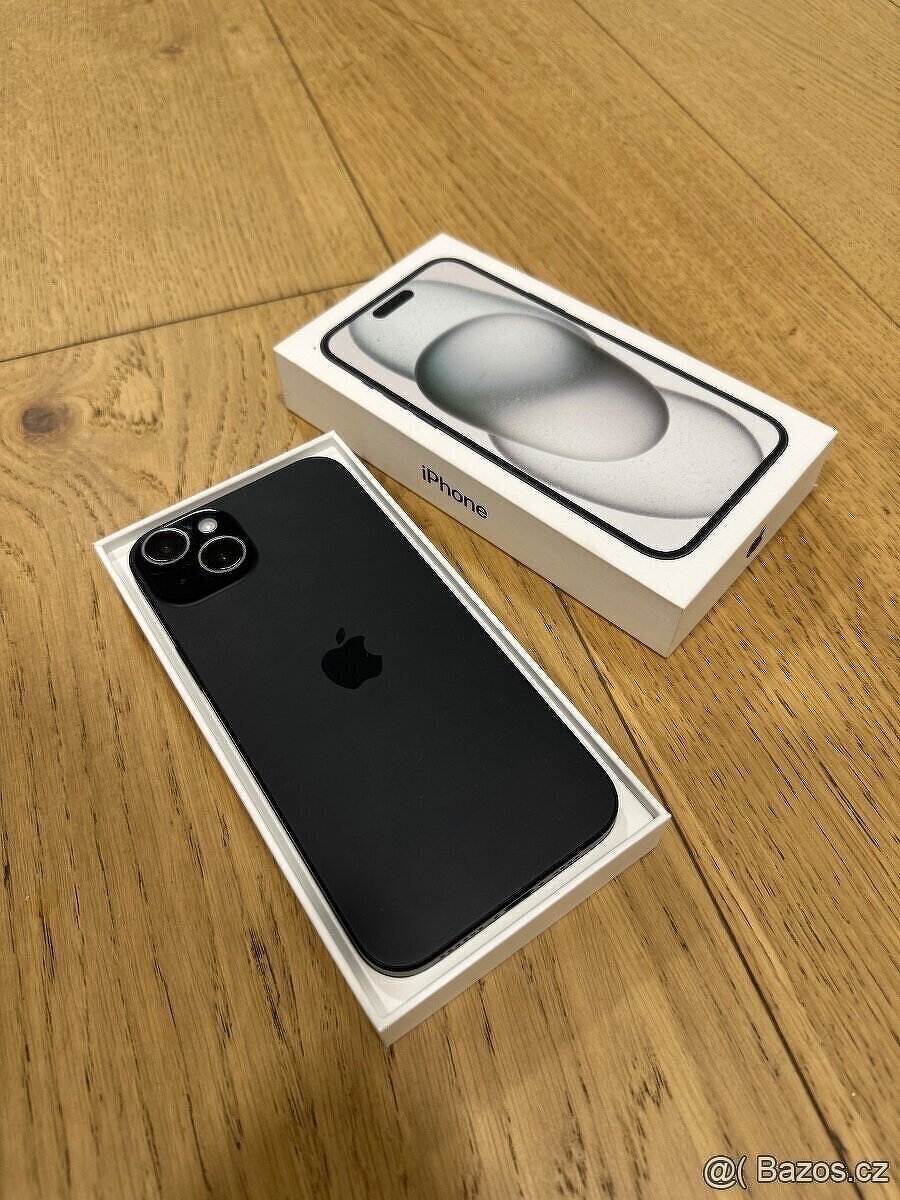 Apple iPhone 15 Plus 128GB černy