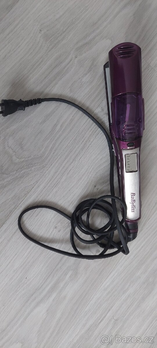 Parní žehlička na vlasy Babyliss