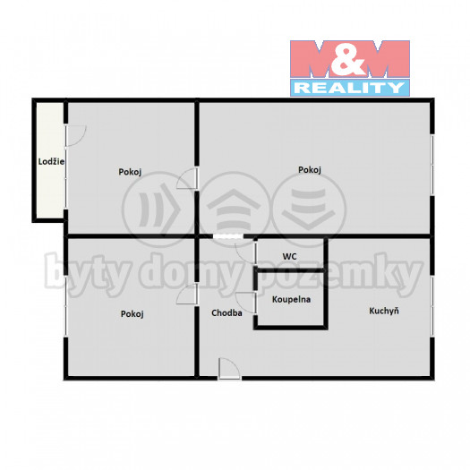 Prodej bytu 3+1, 68 m², Ostrava, ul. Jana Maluchy