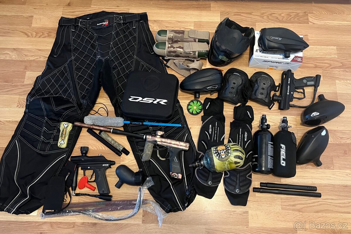 Paintball vybavení
