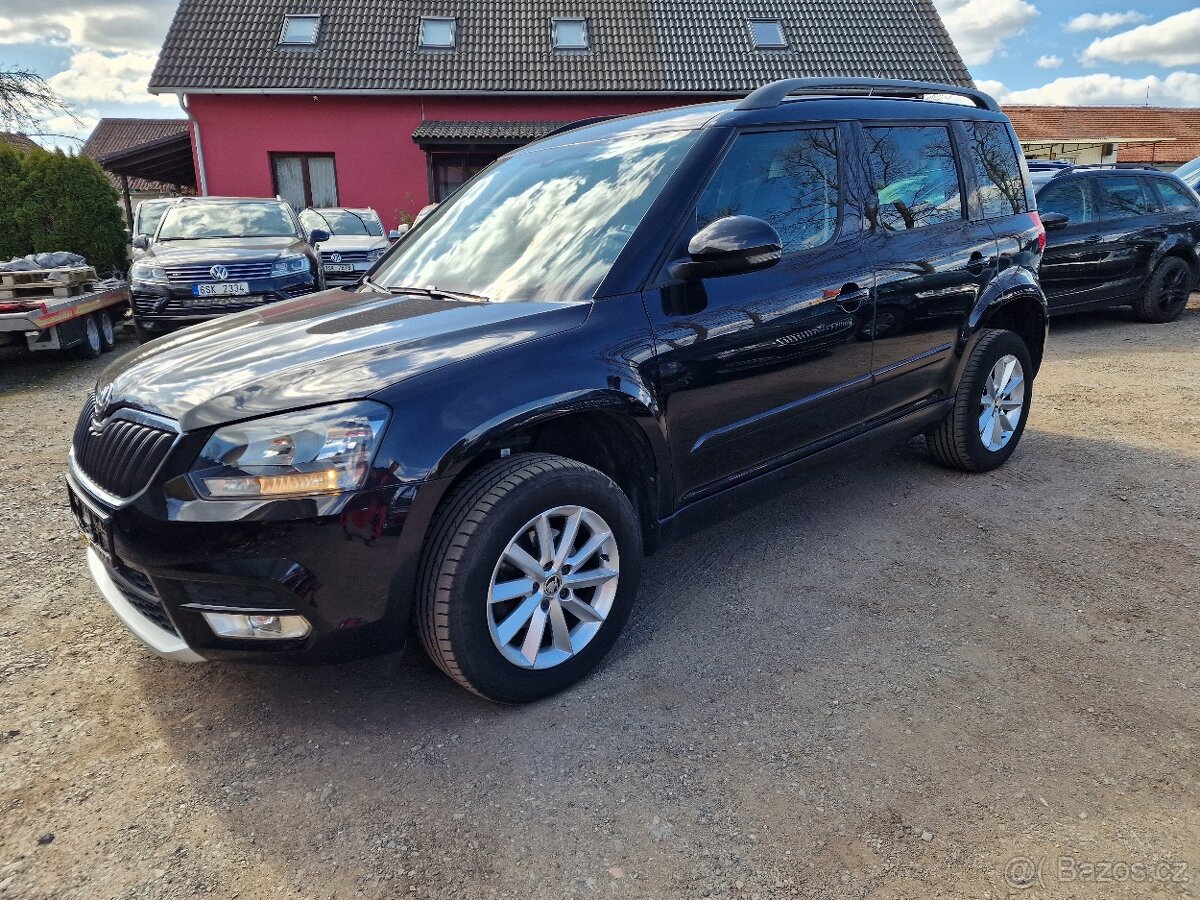 ŠKODA YETI 2,0TDI 81KW KAMERA TAŽNÉ ZAŘÍZENÍ