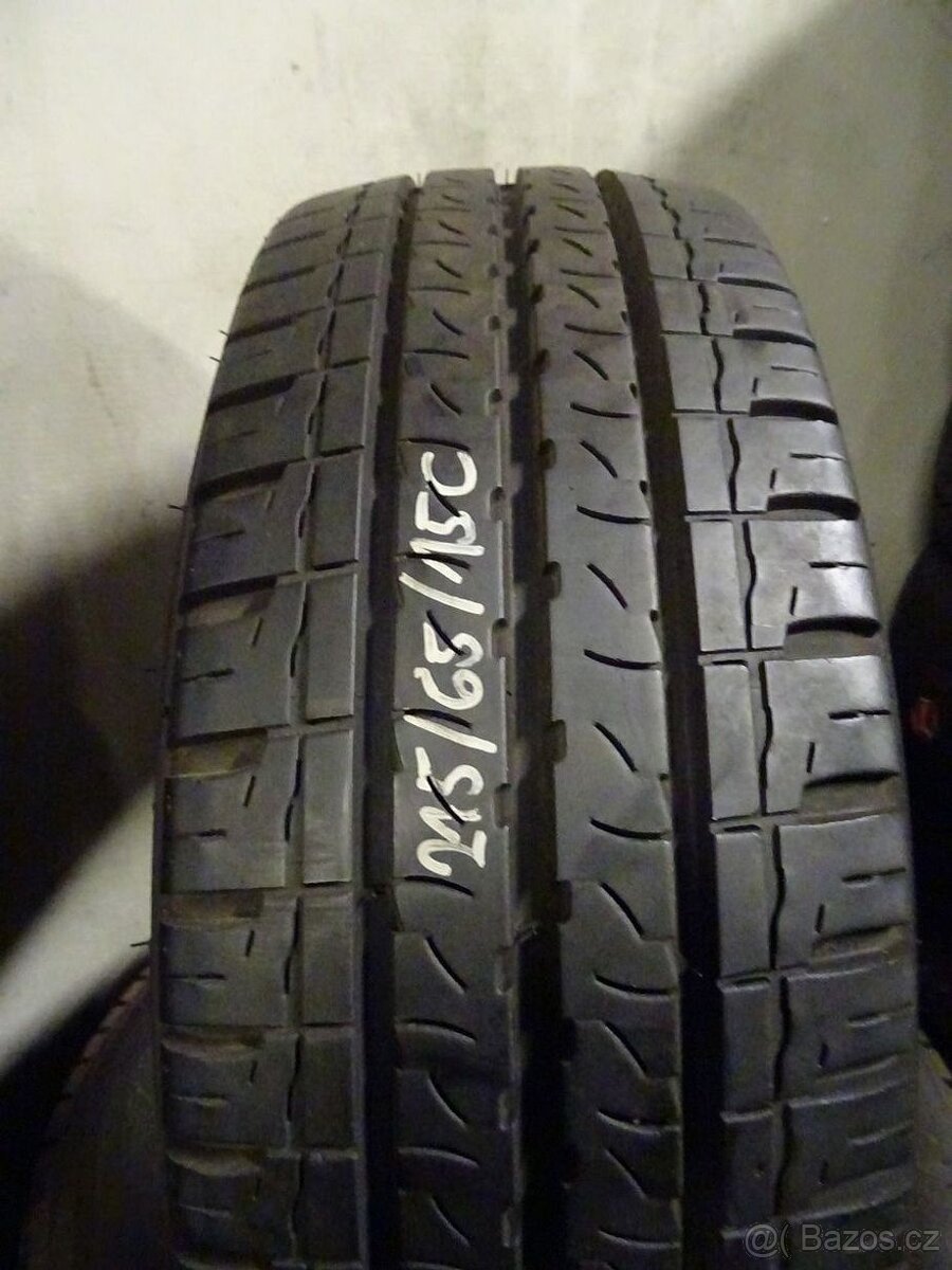 Letní pneu Kleber Transpro, 215/65/15C, 2 ks, 8 mm