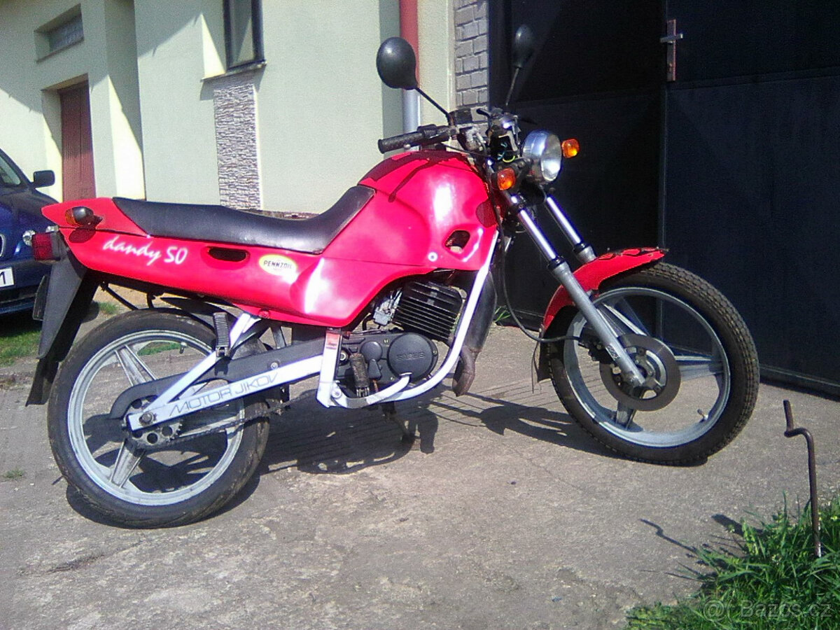 Jawa 50 Dandy. STK 8/27. Najeto 19000km. R. v. 1996