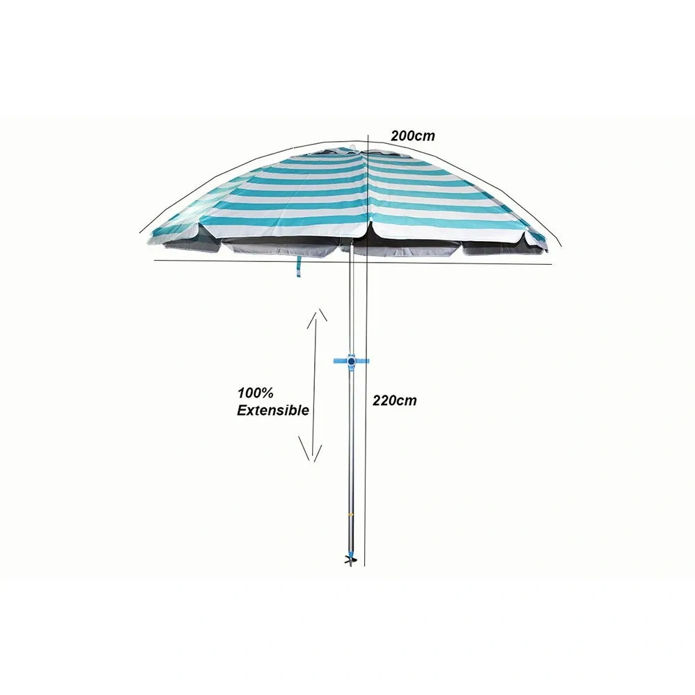 Pincho Marbella 3 200 cm Aluminium Spike Umbrella