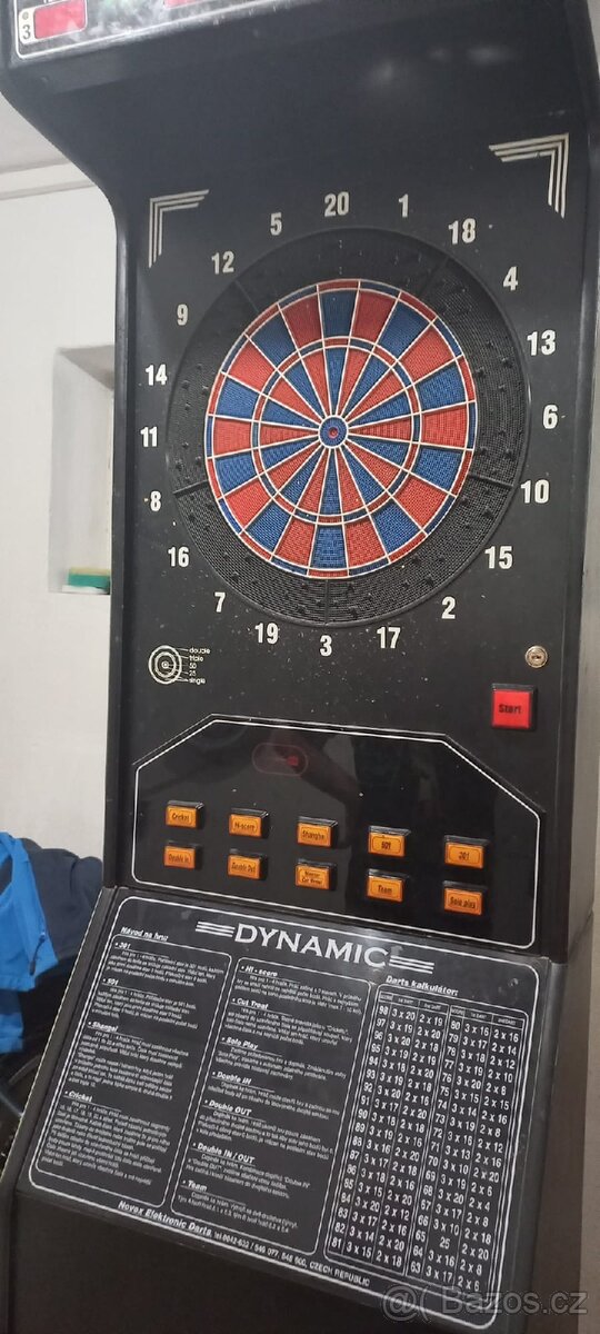 Šípkový automat pro 4 hráče