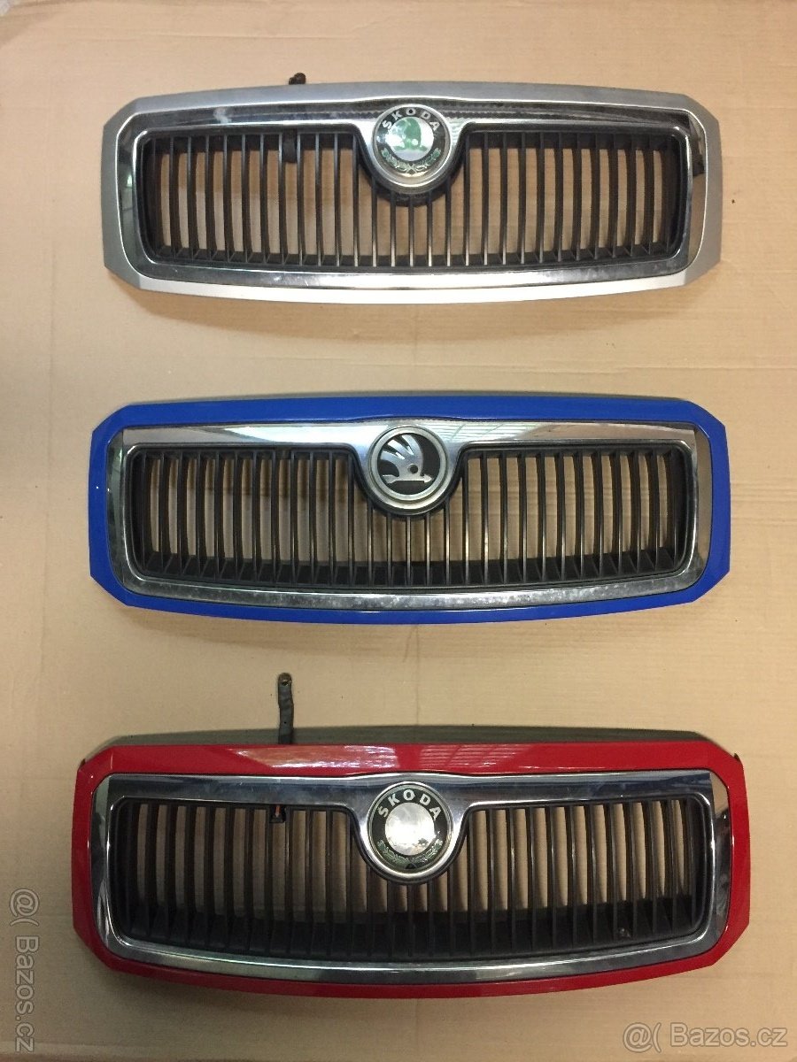 Škoda Fabia 1 přední maska, kapota