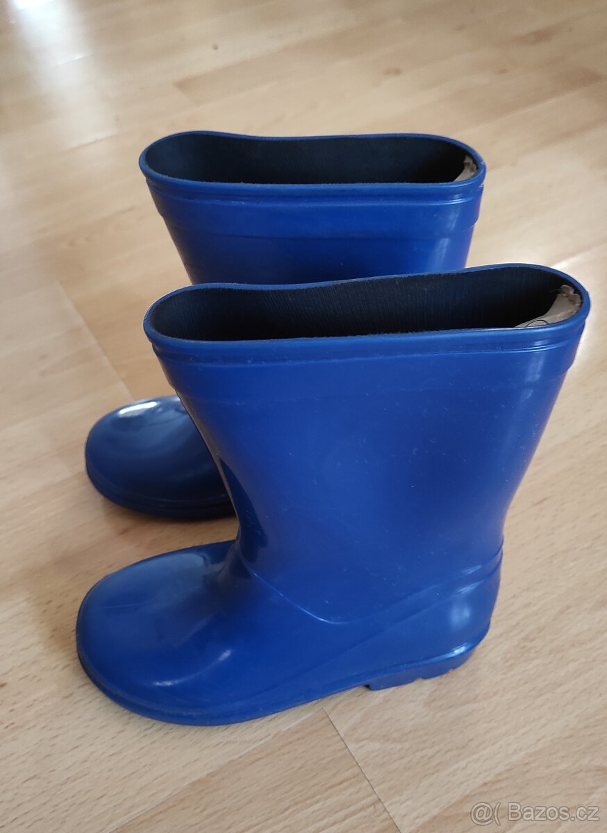 Modré holínky / gumáky vel. 98