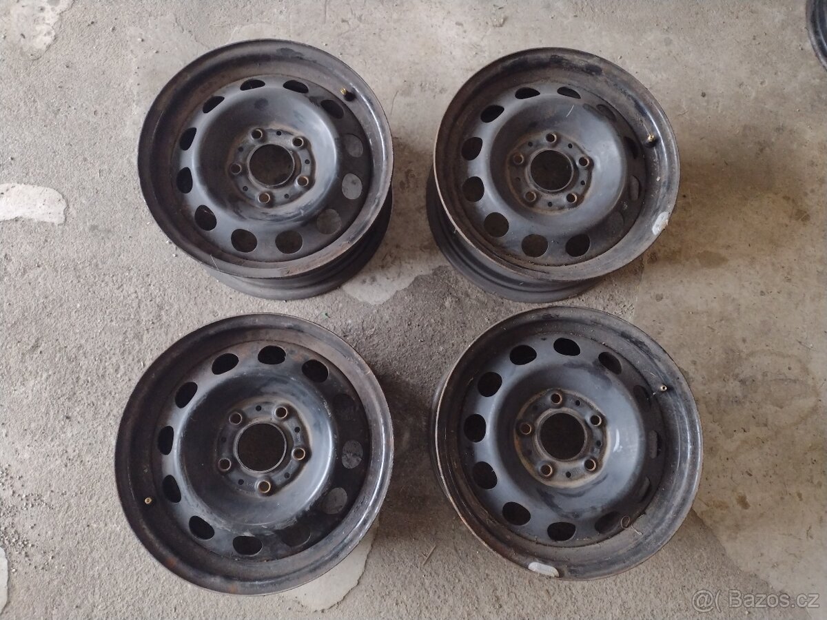 Plechové disky 5x120 r15