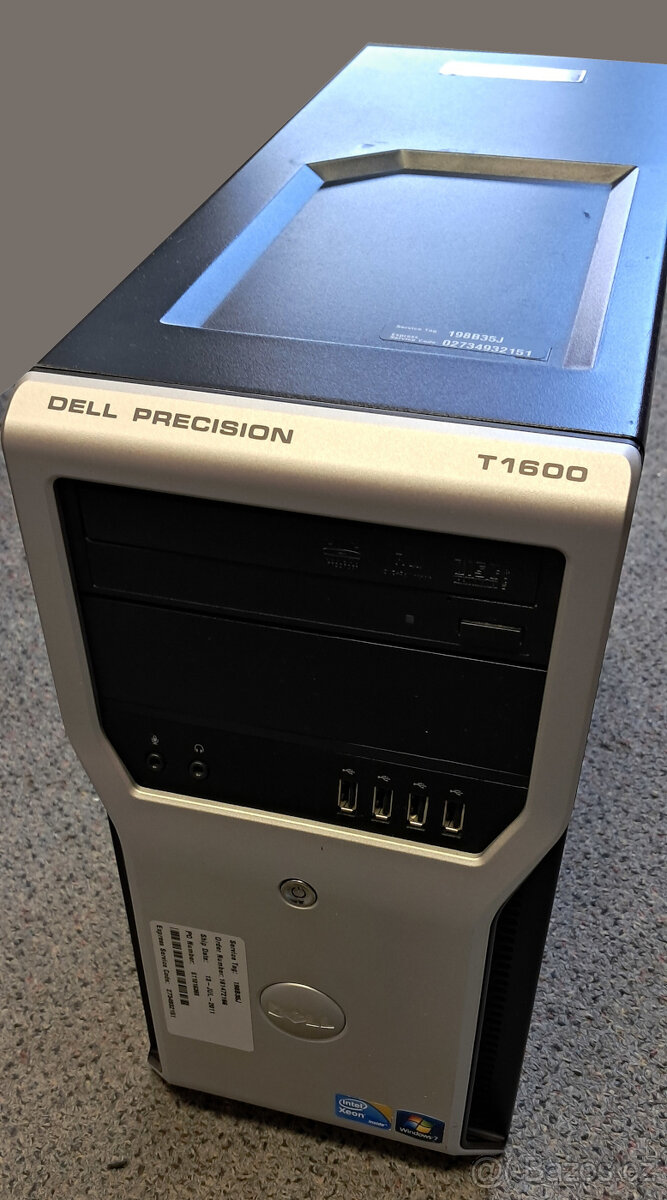 DELL PRECISION T1600 Xeon E3 1280 16GB 256SSD