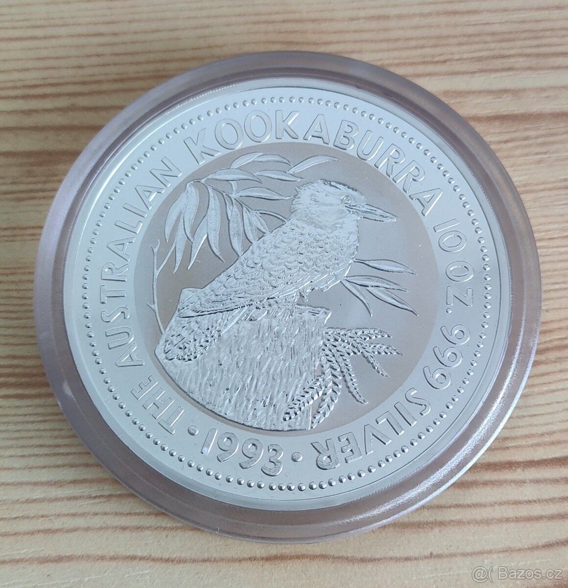 10 Oz mince stribro