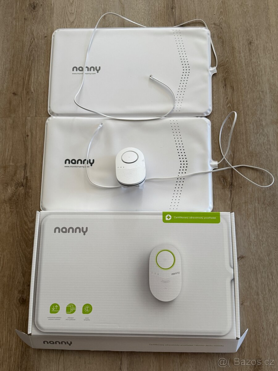 Monitor dechu nanny, 2x podlozka