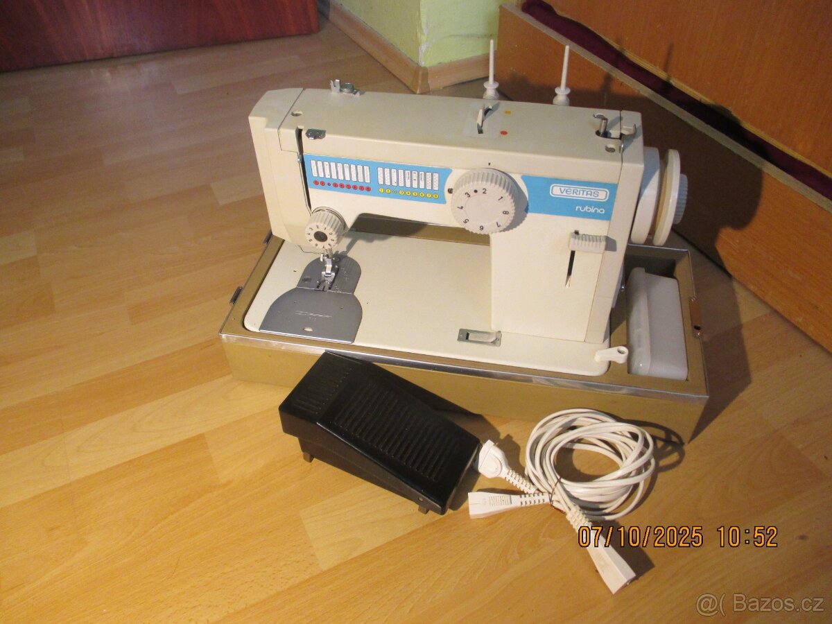 Kufříkový šicí stroj Veritas Rubina ZAMLUVENO