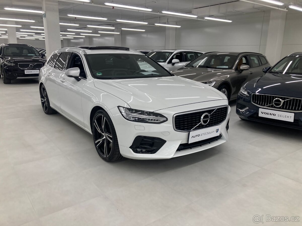 Prodám Volvo V90, D5, 2.0, 173 kw, 4x4, R-design, r.v.2018