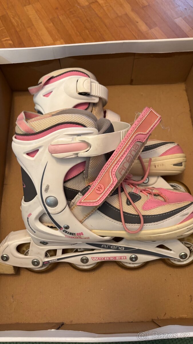 Brusle kolečkové Worker 2v1