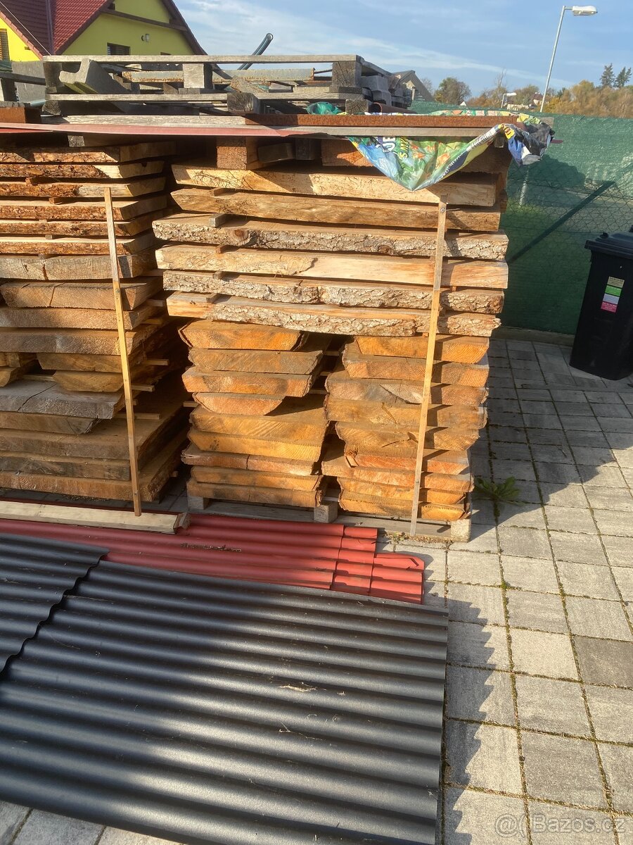 Prodám fošny,prkna různé šířky délky...
