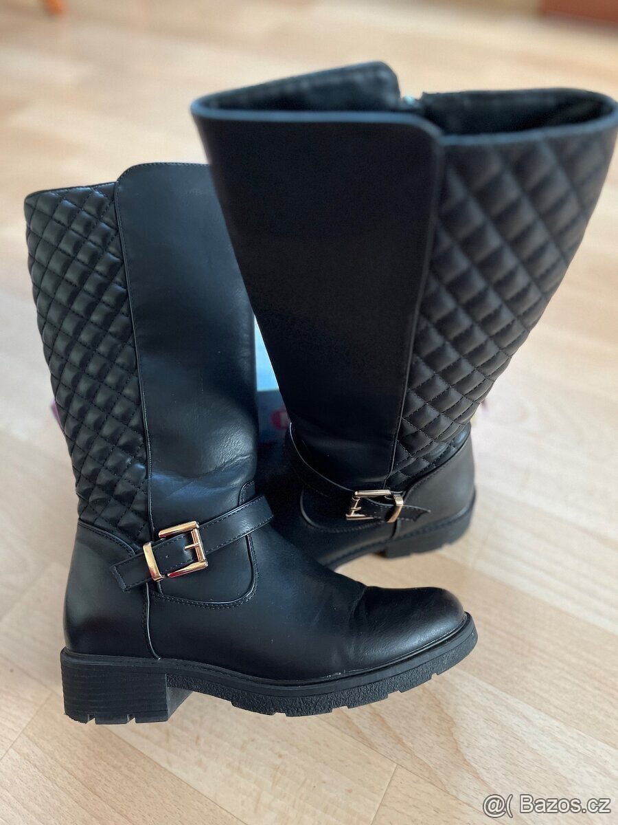 BAŤA dívčí kozačky vel. 37