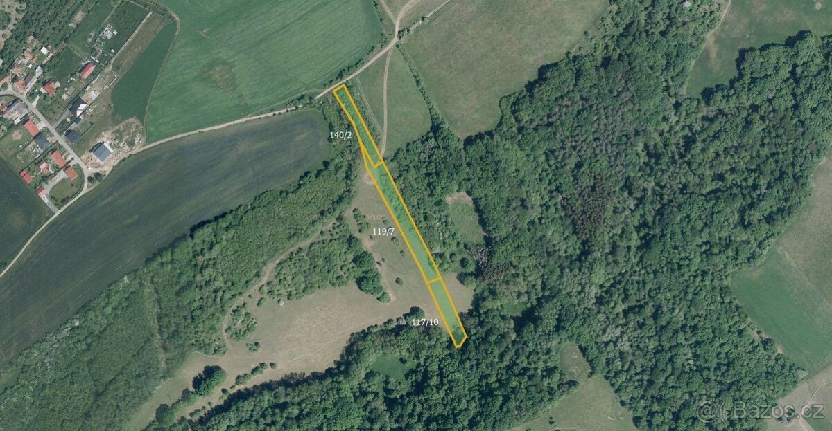 Louka, prodej, Částkov, Uherské Hradiště