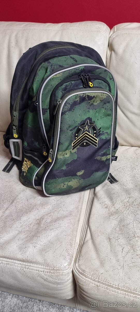 Školní batoh Topgal - maskáčový (LYNN 21018 B)