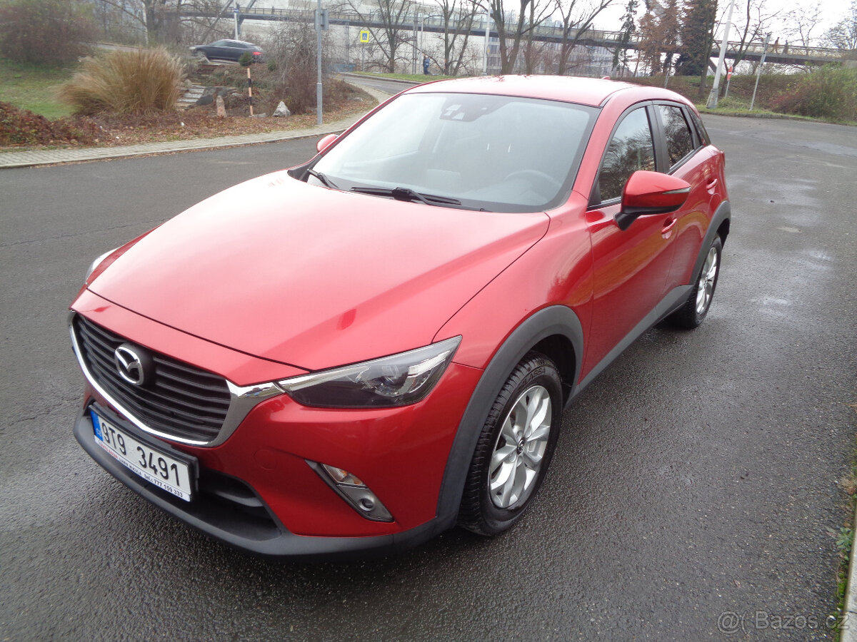 MAZDA CX-3 2.0 KOUPENO ČR,1.MAJITEL,SERVISKA 65 000 KM