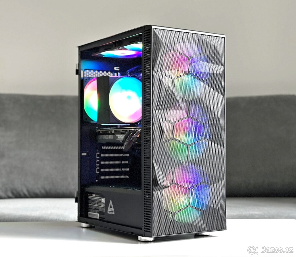 Herní PC Intel Core i7-11700, RTX 3070 8GB, RAM 32GB, SS 1TB