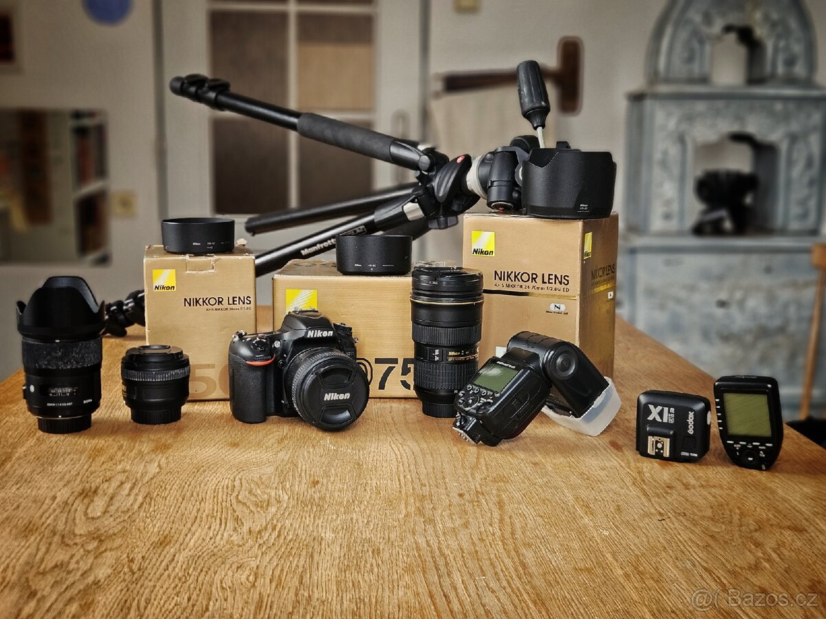 Fotovýbava Nikon, d750