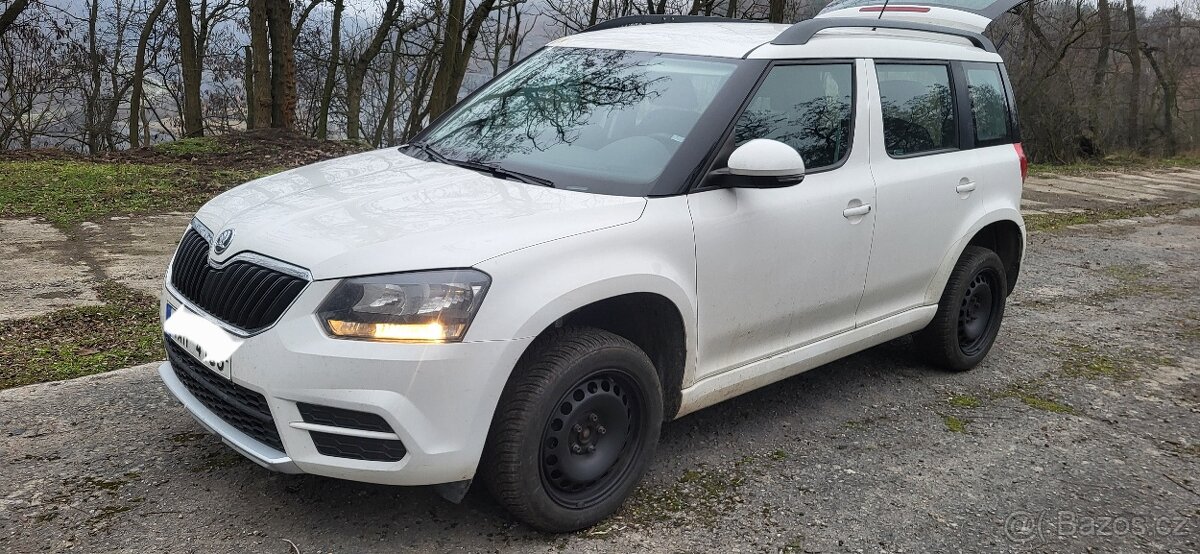 Škoda Yeti 1.2tsi 77 kw r.v.2015 Facelit v pěkném stavu