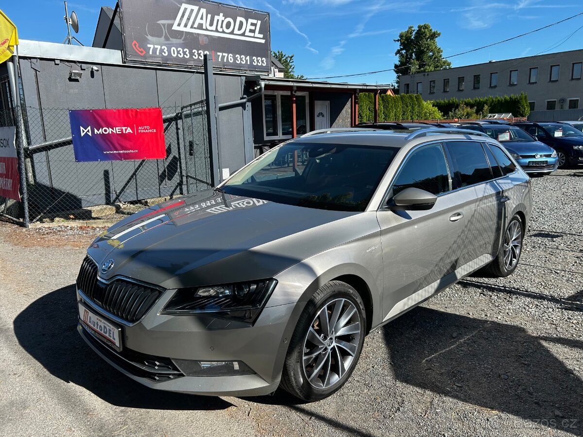 Škoda Superb 2.0 TDi 4x4 L&K DPH WEBASTO