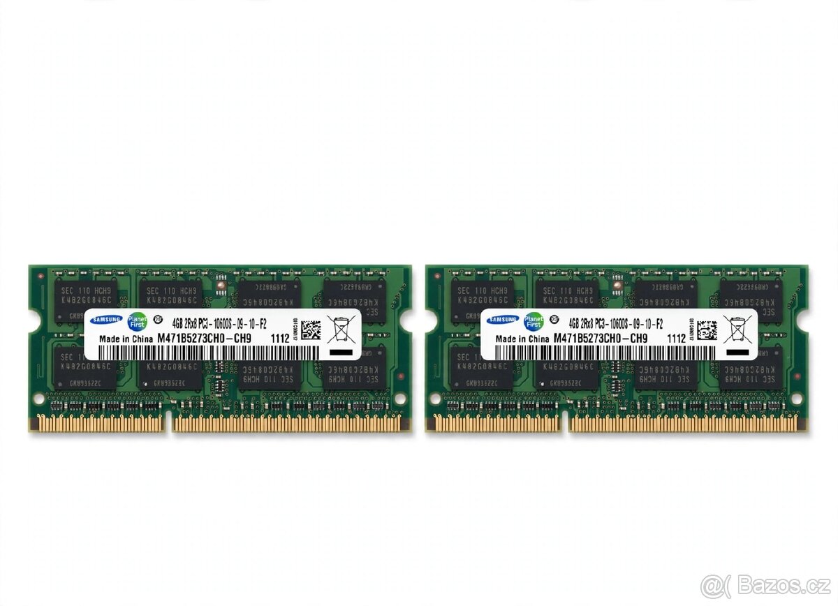 KIT 2x 4GB DDR3 1333 Samsung