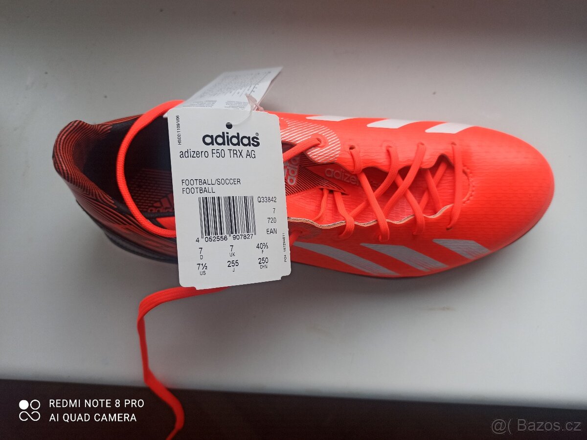 Kopačky Adidas Adiszero F50 TRX AG SYN vel. 7