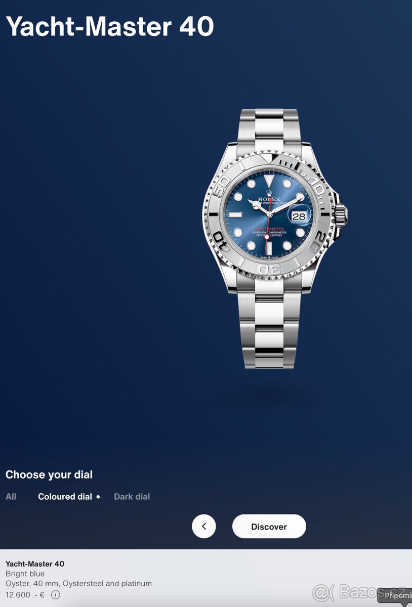 ROLEX YACHT-MASTER 40mm Ref 126622