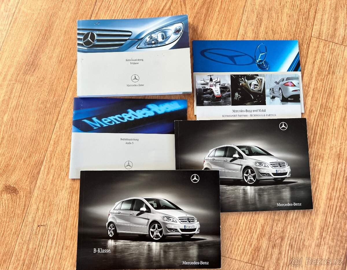 Mercedes Benz B manuál , knihy