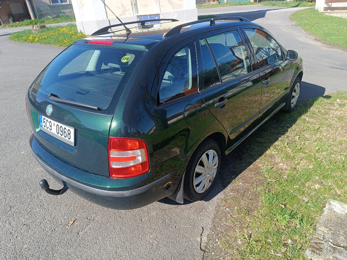 Fabia combi 1.4.16v 55kw LPG nová stk