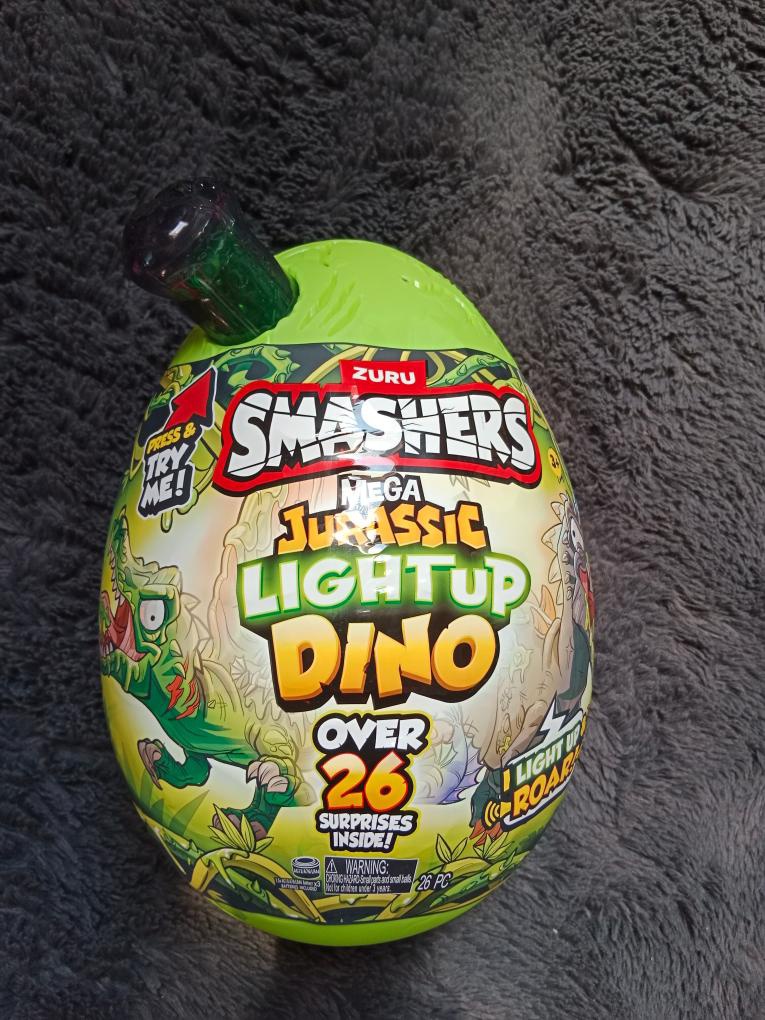 Zuru Smashers Jurassic lightup dino
