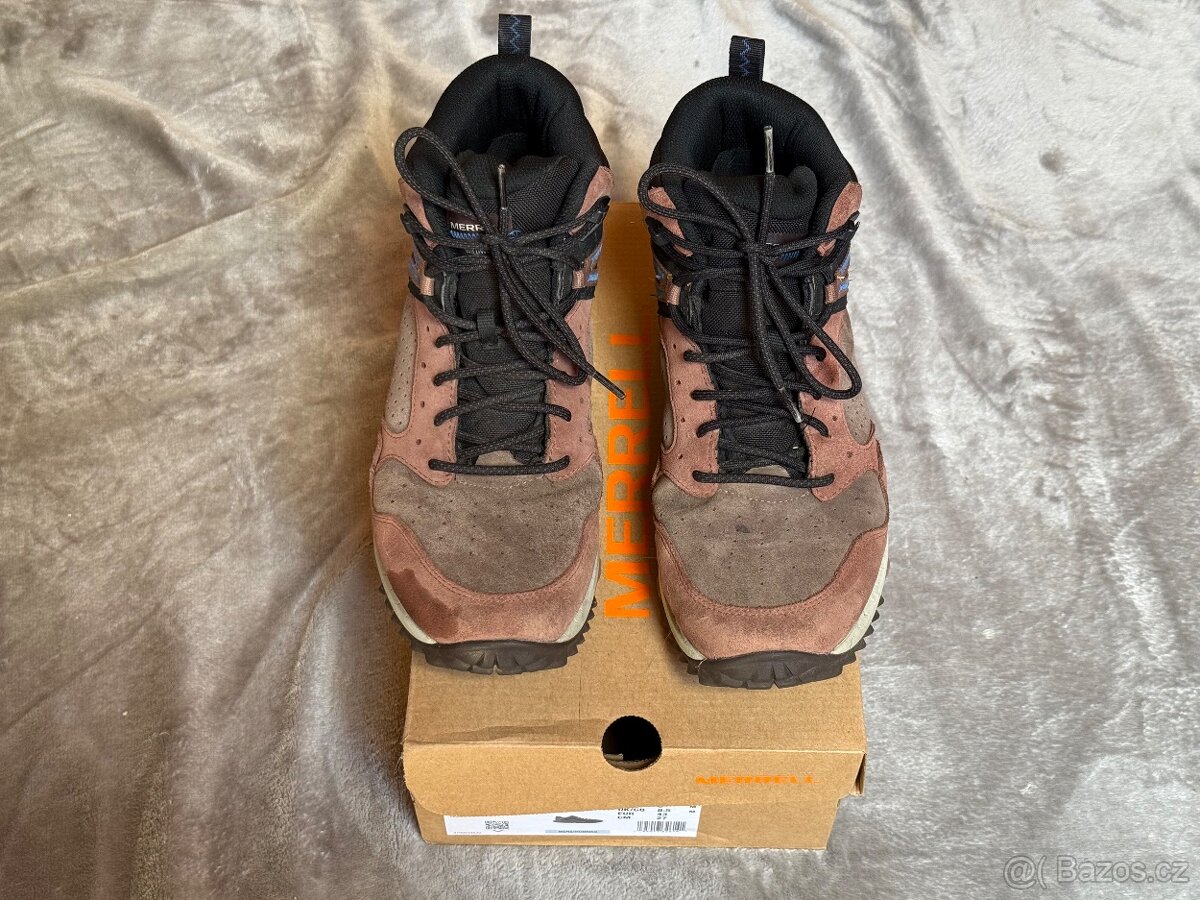 Pánské outdoorové boty Merrell Wildwood Sneaker Boot vel.43