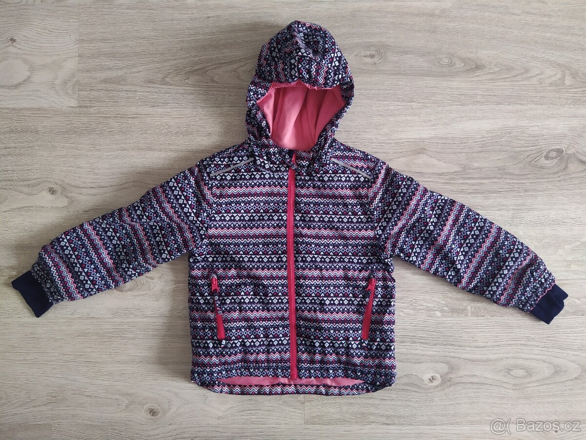 Dívčí zimní lyžařská bunda 98/104