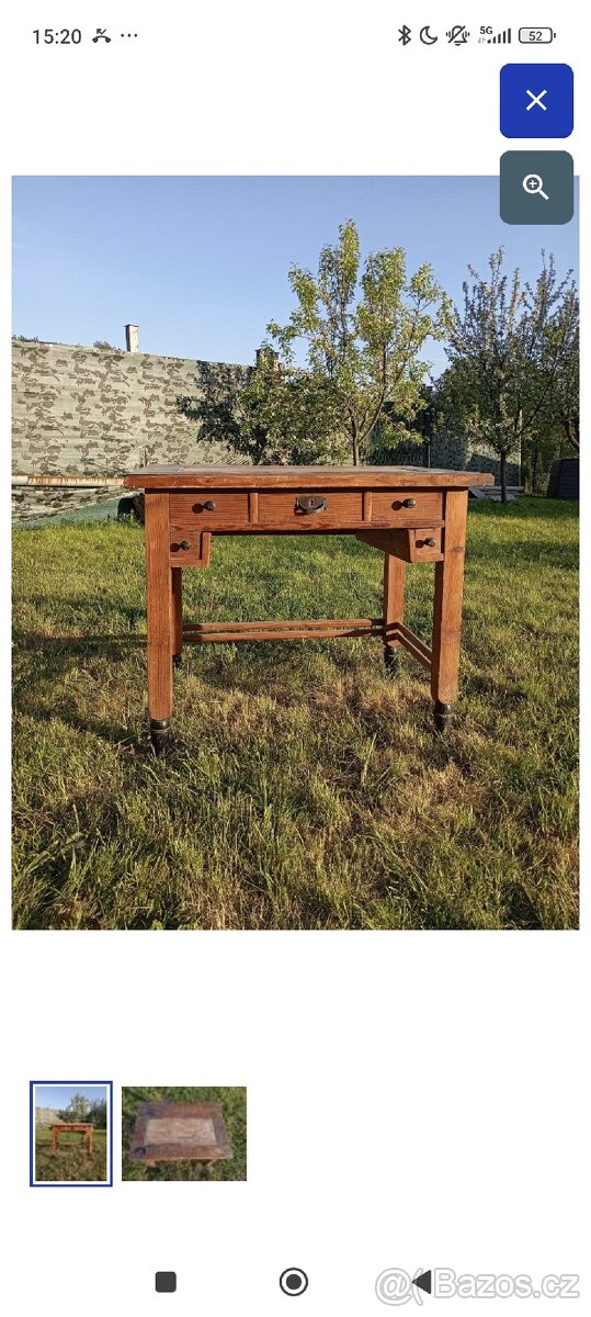 Starožitný stůl