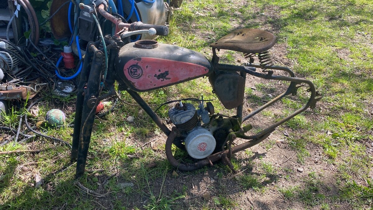 Čz Holanďan , jawa 250 motor