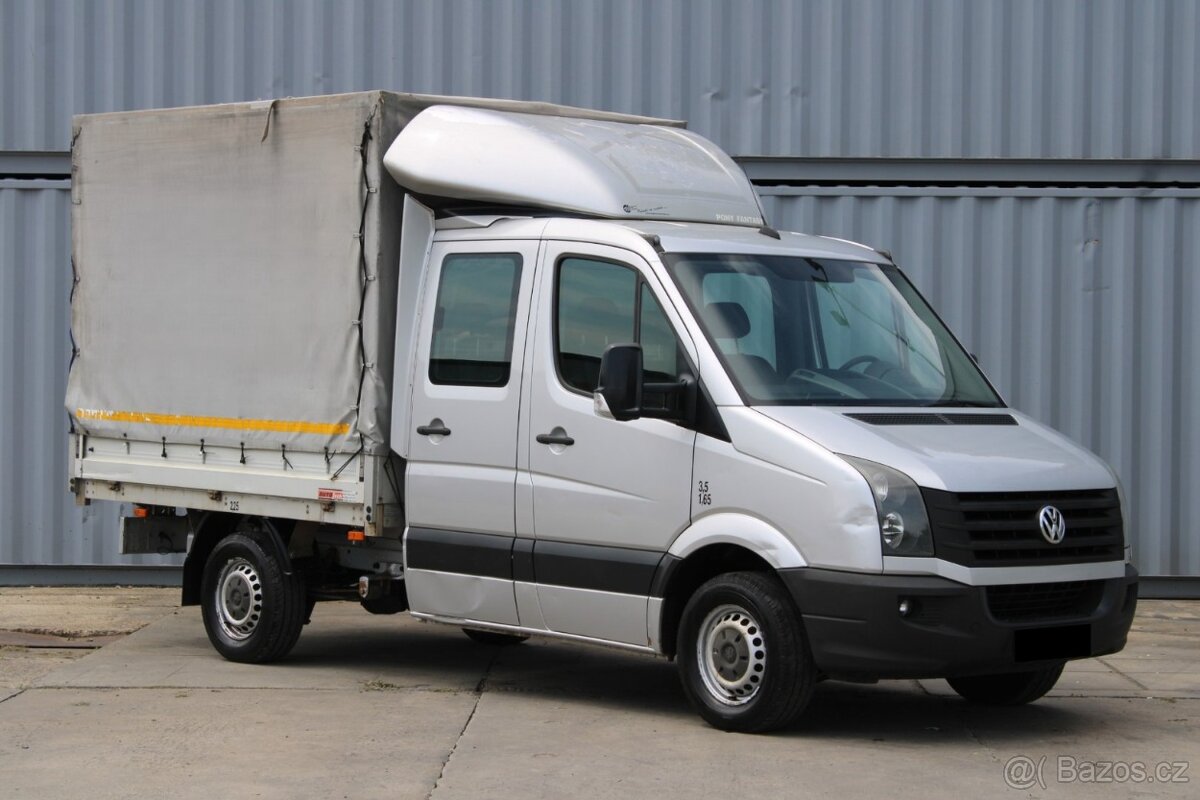 Volkswagen Crafter 2.0TDI,VALNÍK,6MÍST,ČR,1.MAJ.
