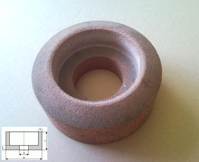 Brusný kotouč hrncovitý 120×52×52 - 22×25