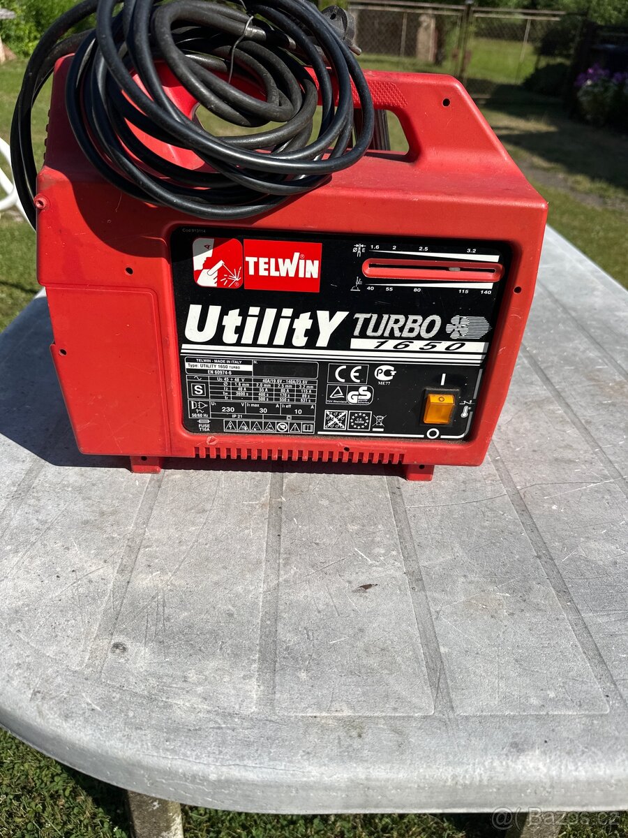Trafo svářečka Telwin Turbo.