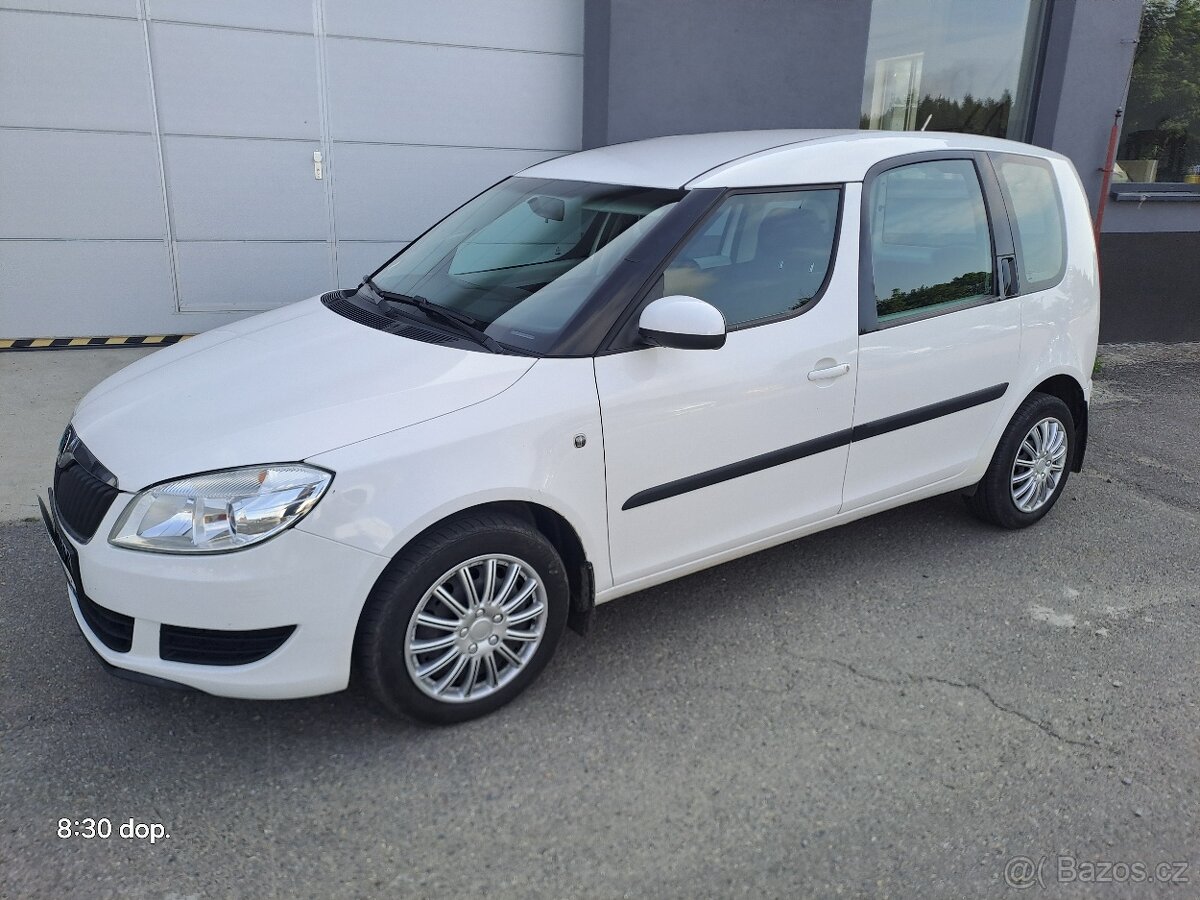 ROOMSTER 1.6TDi r.10 SERVISKA, PĚKNÝ, BEZ INVESTIC