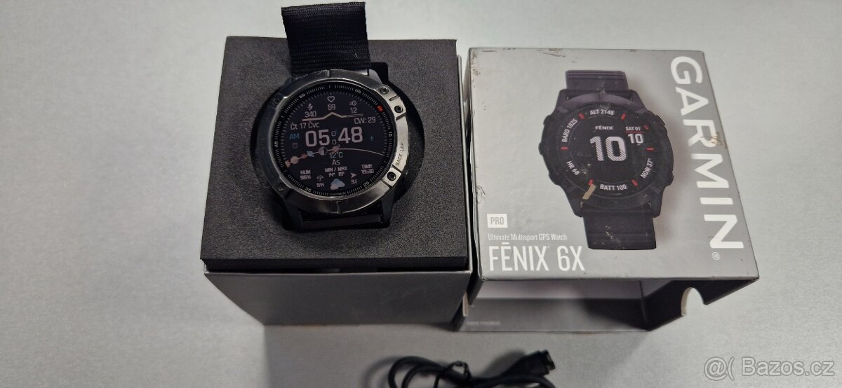 Garmin Fenix 6x pro black