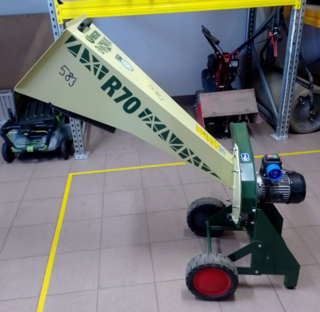 Elektrický drtič NEGRI BIO R70EHP25