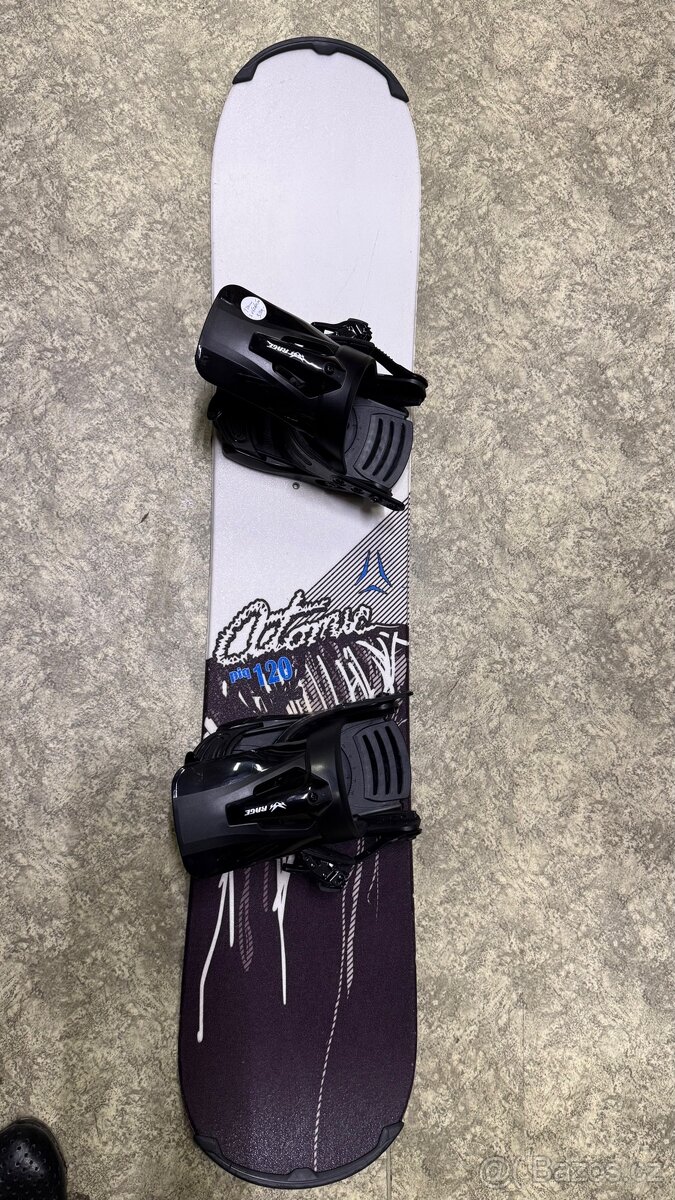 Dětský snowboard 120cm s vázáním Rage