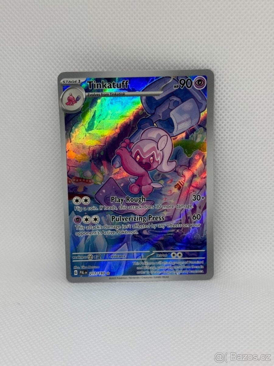 Pokémon karta Tinkatuff 217/193 – Illustration Rare – EX